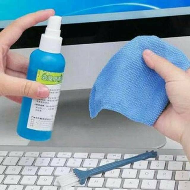 Pembersih LCD Cleaner LCD LED Kamera Laptop TV Cleaning Kit 3in1