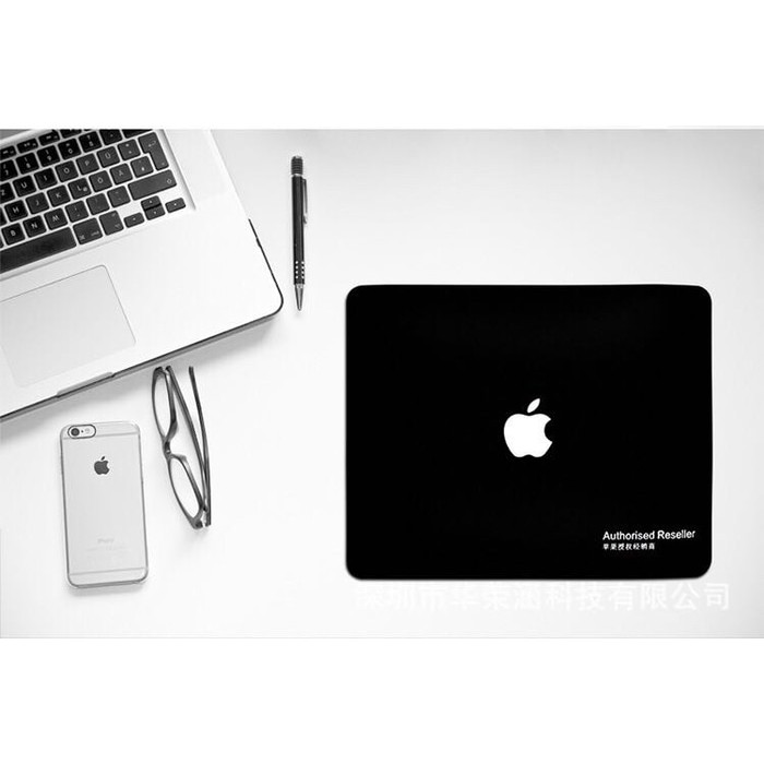 Gaming mouse pad apple alas mouse bahan kulit