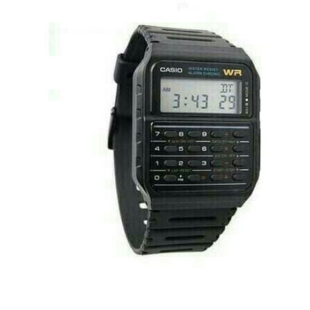 Jam Tangan Calculator Casio Original CA-53 Bergaramsi resmi