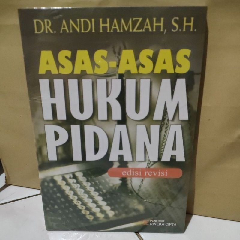 

asas asas hukum pidana andi hamzah