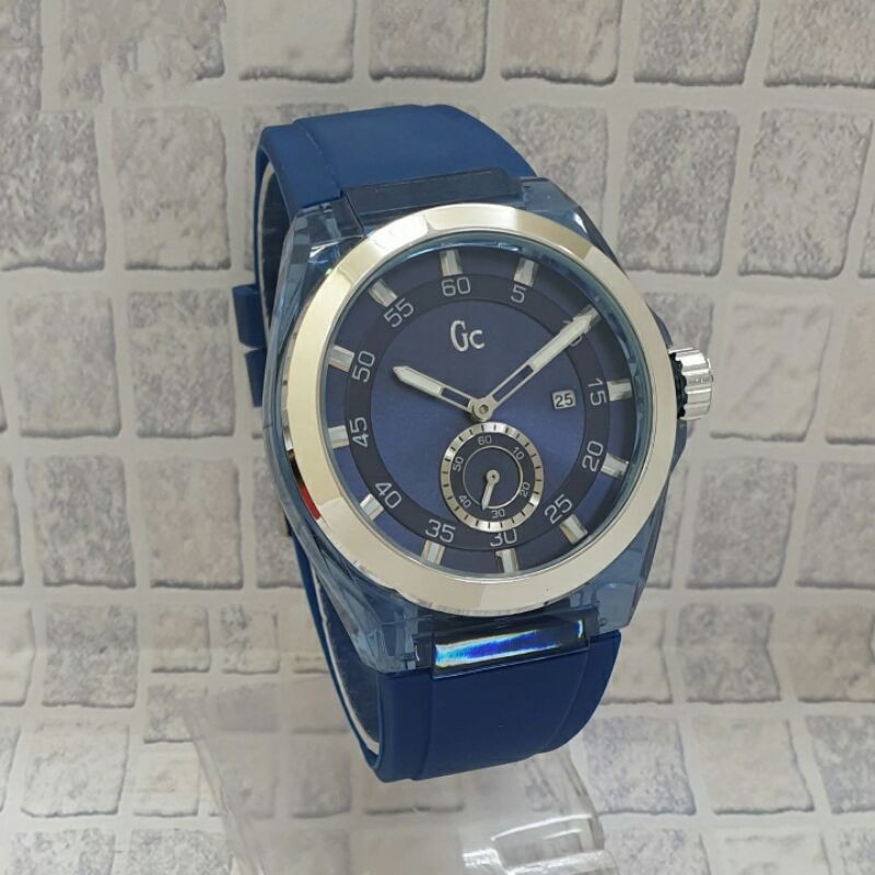 Jam tangan wanita Gc detik bawah rubber