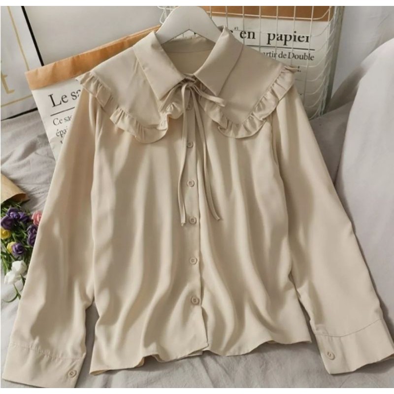 PRITA BLOUSE / atasan lucu / atasan terbaru / korean style