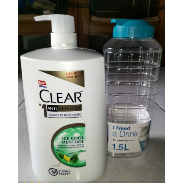 Clear Shampoo Ice Cool Menthol 1200ml