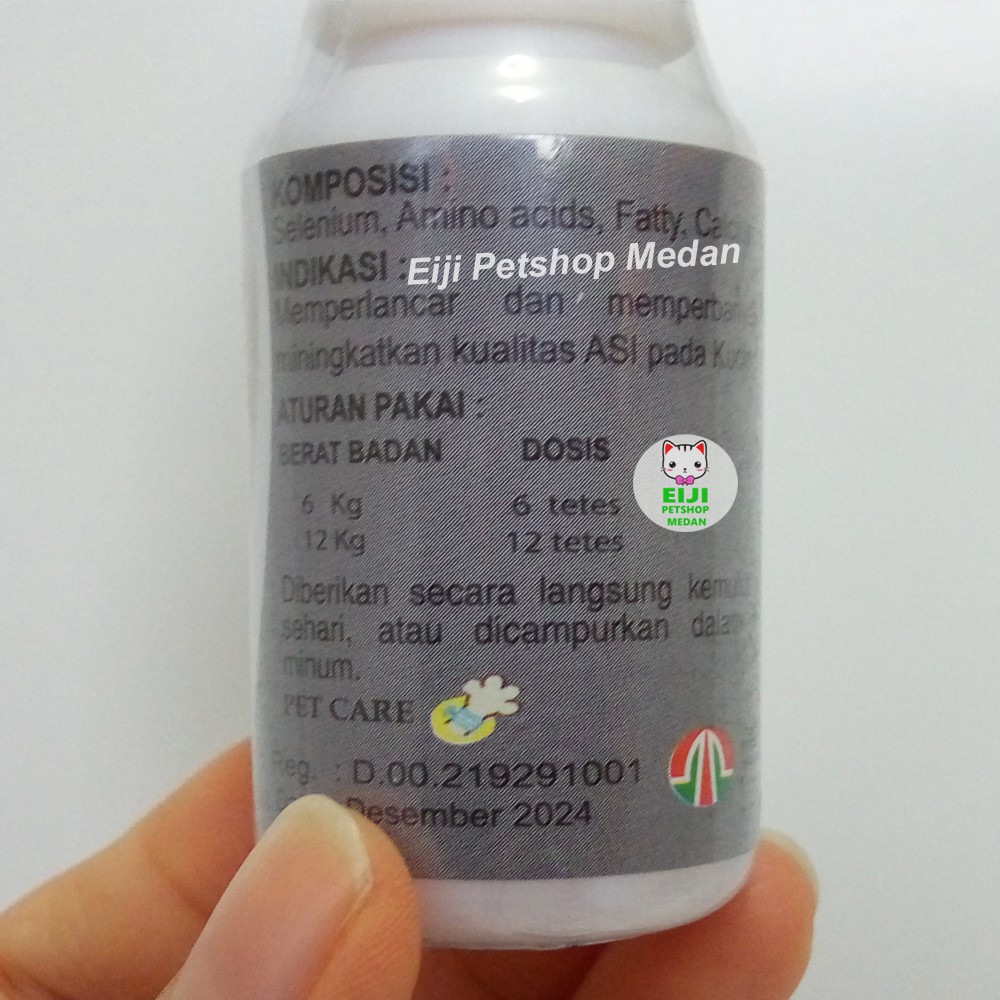 Asivit Memperlancar ASI Kucing Vitamin Kucing Vitamin Kucing Menyusui