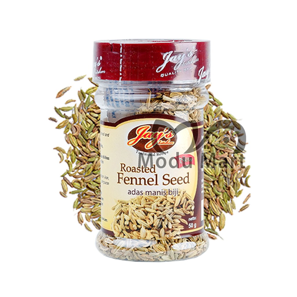 

JAYS KITCHEN Roasted Fennel Seed 50g - Jay's Kitchen Biji Adas Manis Kering