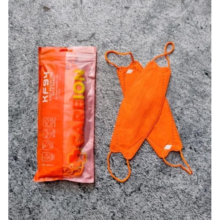 CAREION MASKER KF94 10 PC - MASKER KF94 4PLY CAREION KEMENKES OREN