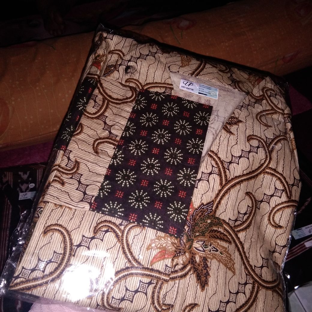 Kemeja Batik Pekalongan Premium Quality #1 | Size Jumbo | Upi Battik Pekalonngan
