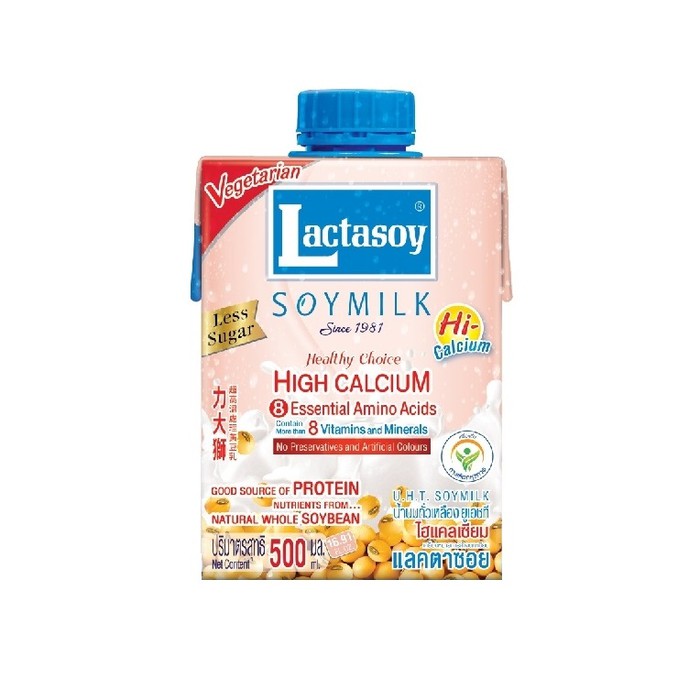 Lactasoy Susu Kacang Soymilk 500ml Thailand