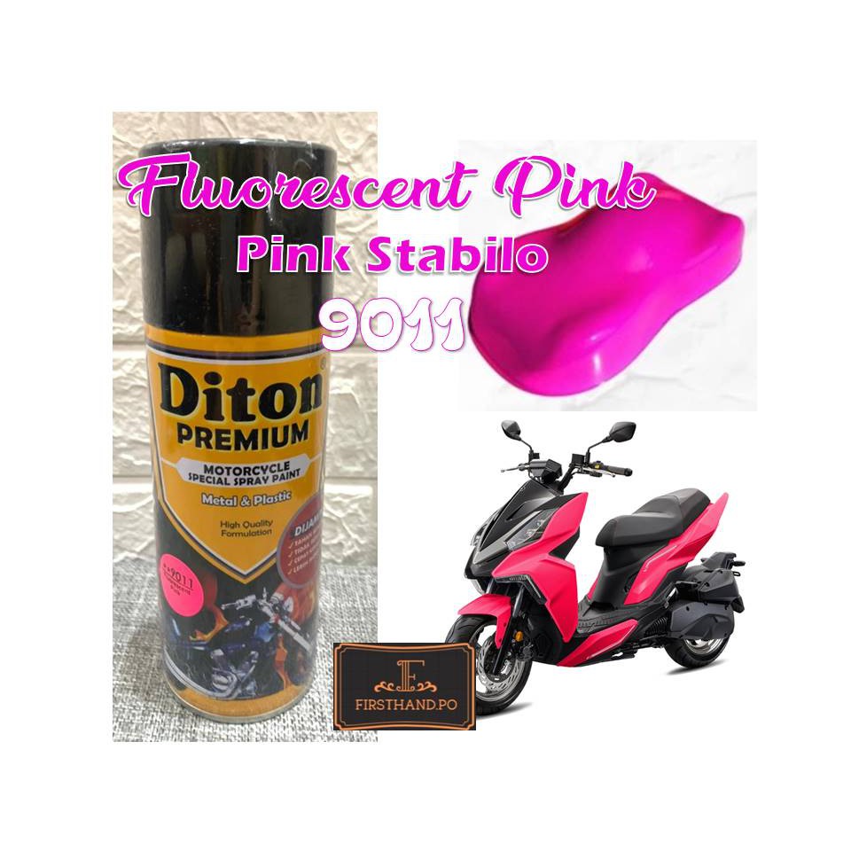 9011 Fluorescent Pink DITON Premium 400cc warna stabilo
