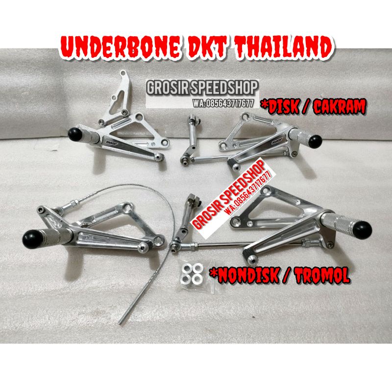 Foostep step UB Underbone DKT ORIGINAL THAILAND Kawasaki Ninja R RR SS ZX victor dll modifikasi Cont