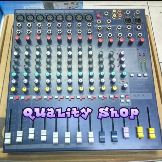 MIXER 8 CHANNEL SOUNDCRAFT EFX8 / EFX 8 BARU