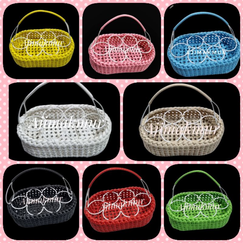 Tempat aqua sintetis/ Tempat aqua unik/ Tempat Aqua estetik/ Tempat Aqua gelas/ Tempat Aqua rotan si