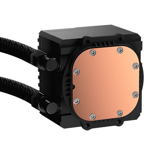 Antec Symphony 240 ARGB Liquid Cooler - Mirror ARGB Lighting Pump Head