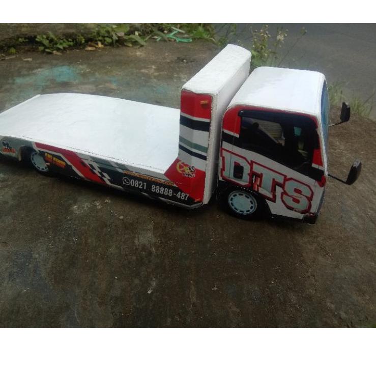 Terbaik.. miniatur truk towing skala 20