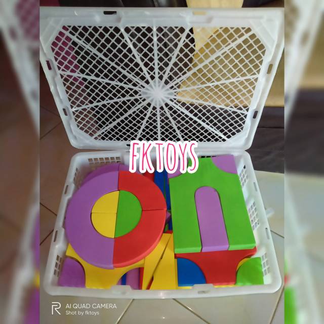 Balok Pdk Warna isi 100 Balok susun Balok jumbo mainan balok