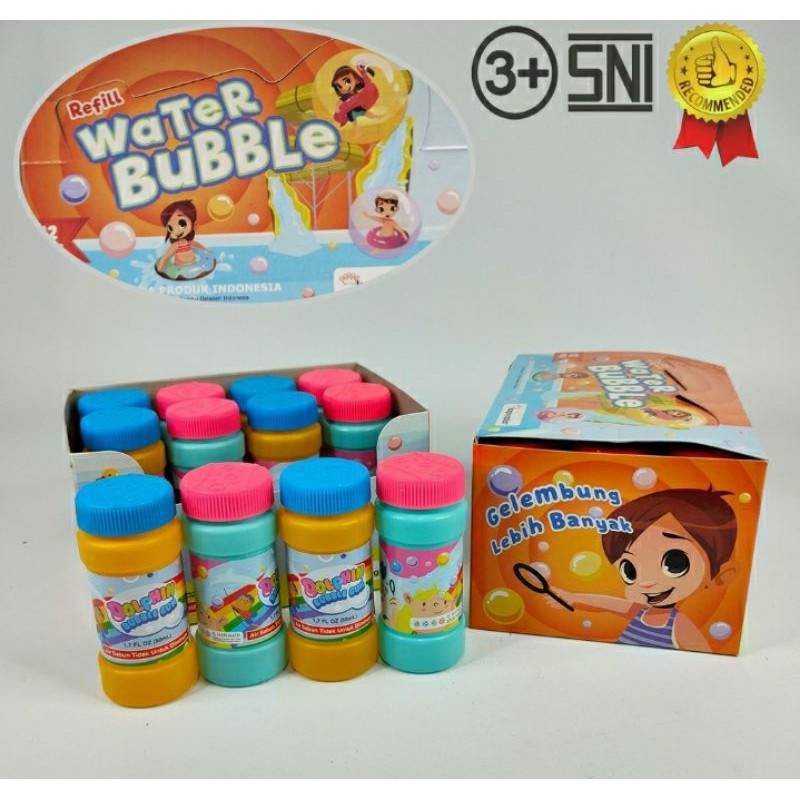 Refill Bubble Gun / Bubble Camera / Isi Ulang Gelembung Balon Sabun