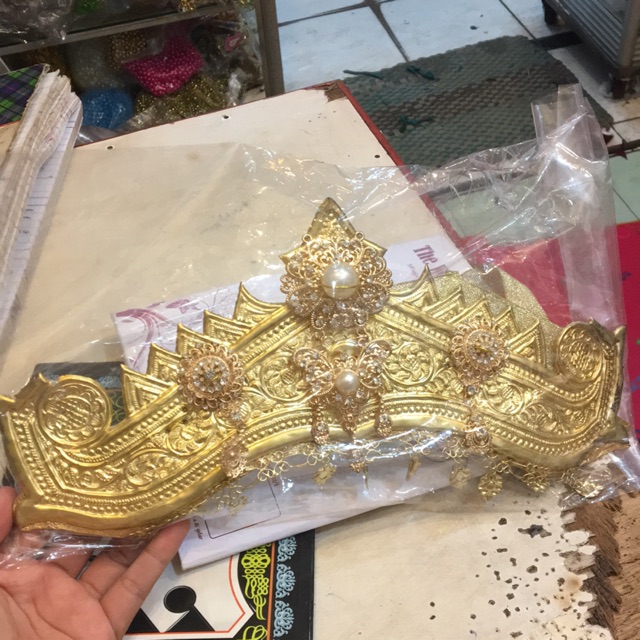 Pilis pengantin , mahkota pengantin , mahkota palembang