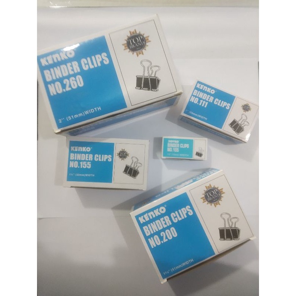 

BINDER KLIP KENKO / PENJEPIT KERTAS KENKO