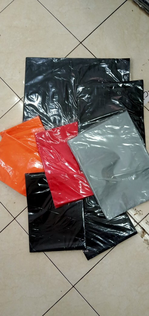 Kantong Plastik Olshop Hd Tanpa Plong Warna Merah Uk. 25x35 Cm