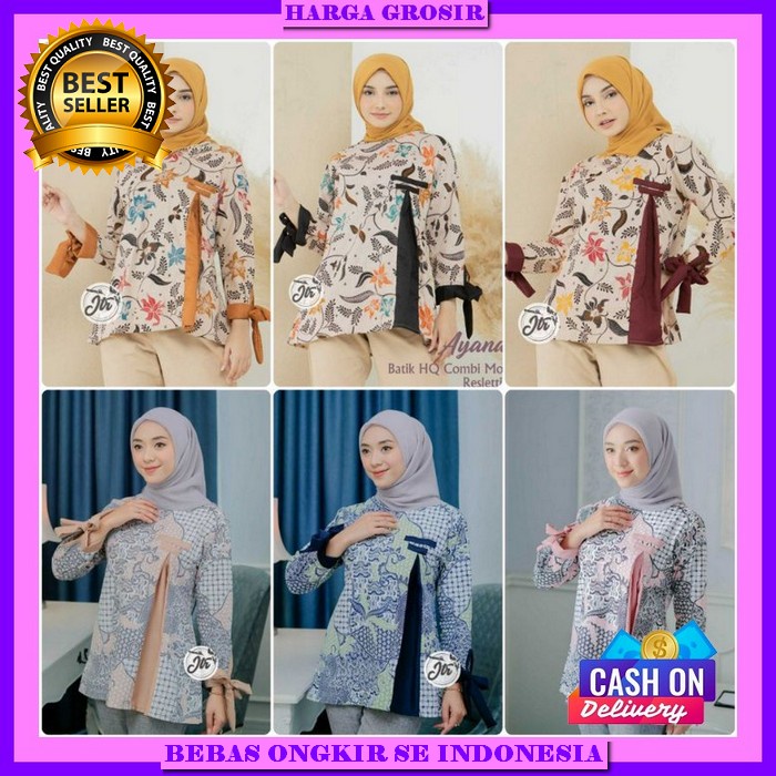 Kemeja Wanita Formal Buju Remaja Impor Atasan Wanita Terbaru Blouse Dewasa Casual Atsan Cewek Formal