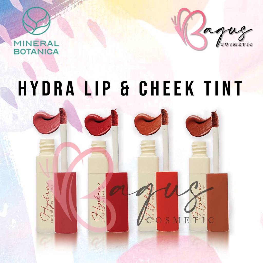 ⭐ BAGUS ⭐ MINERAL BOTANICA HYDRA LIP &amp; CHEEK TINT | Liptint 2 in 1