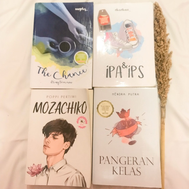 [PRELOVED] novel wattpad mozachicko.ipa&ips,pangeran kelas,thechance