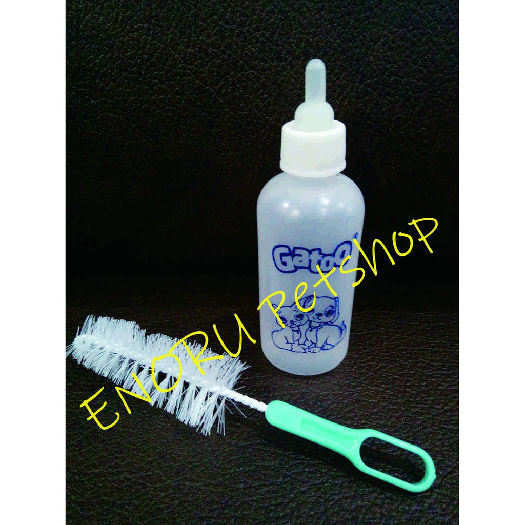 Dot + Sikat kucing / Dot + Sikat Anjing / dot susu hewan + sikat / Dot Kucing Anjing Chiro