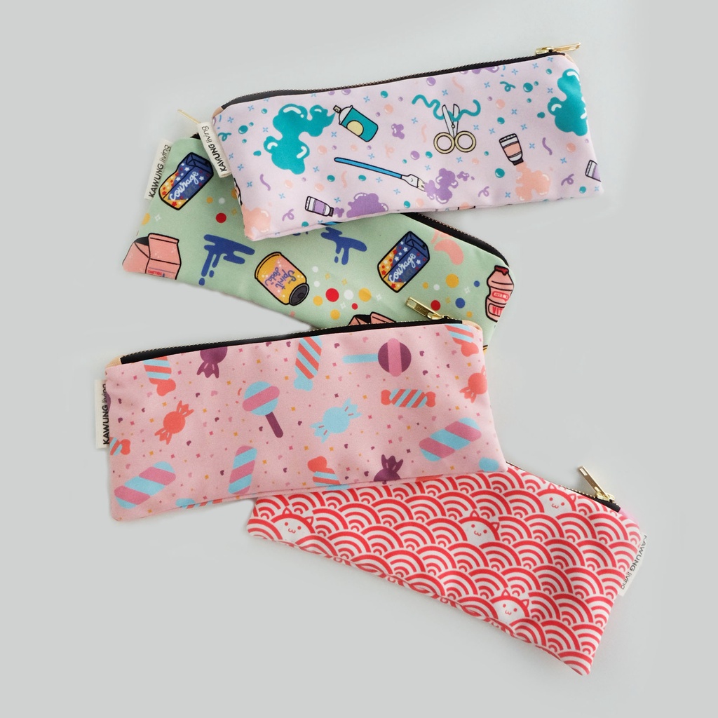 

Small Pouch - Tempat Pensil Tas Kosmetik - Hariku Studio