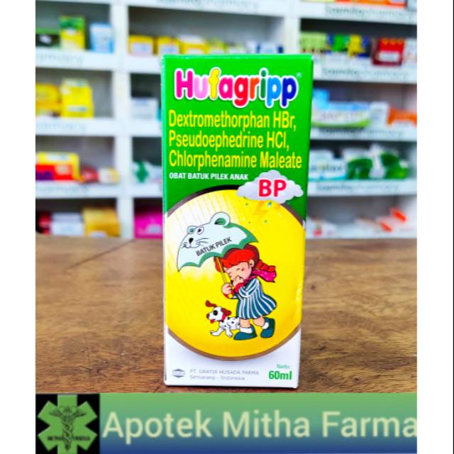 HUFAGRIPP / HUFAGRIP BP SIRUP BATUK DAN PILEK