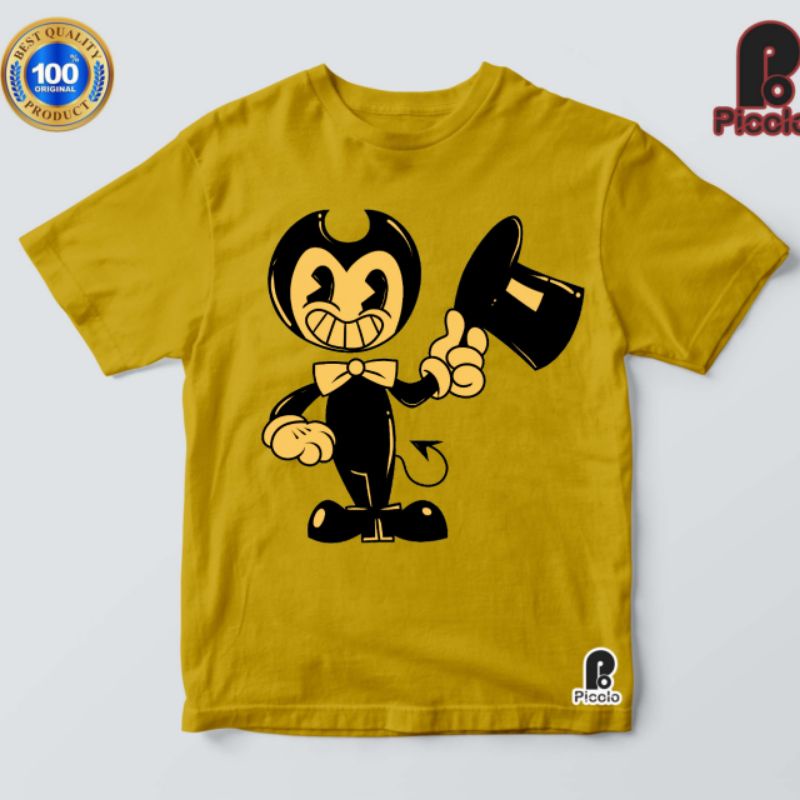 Kaos anak anak  bendy bahan premium