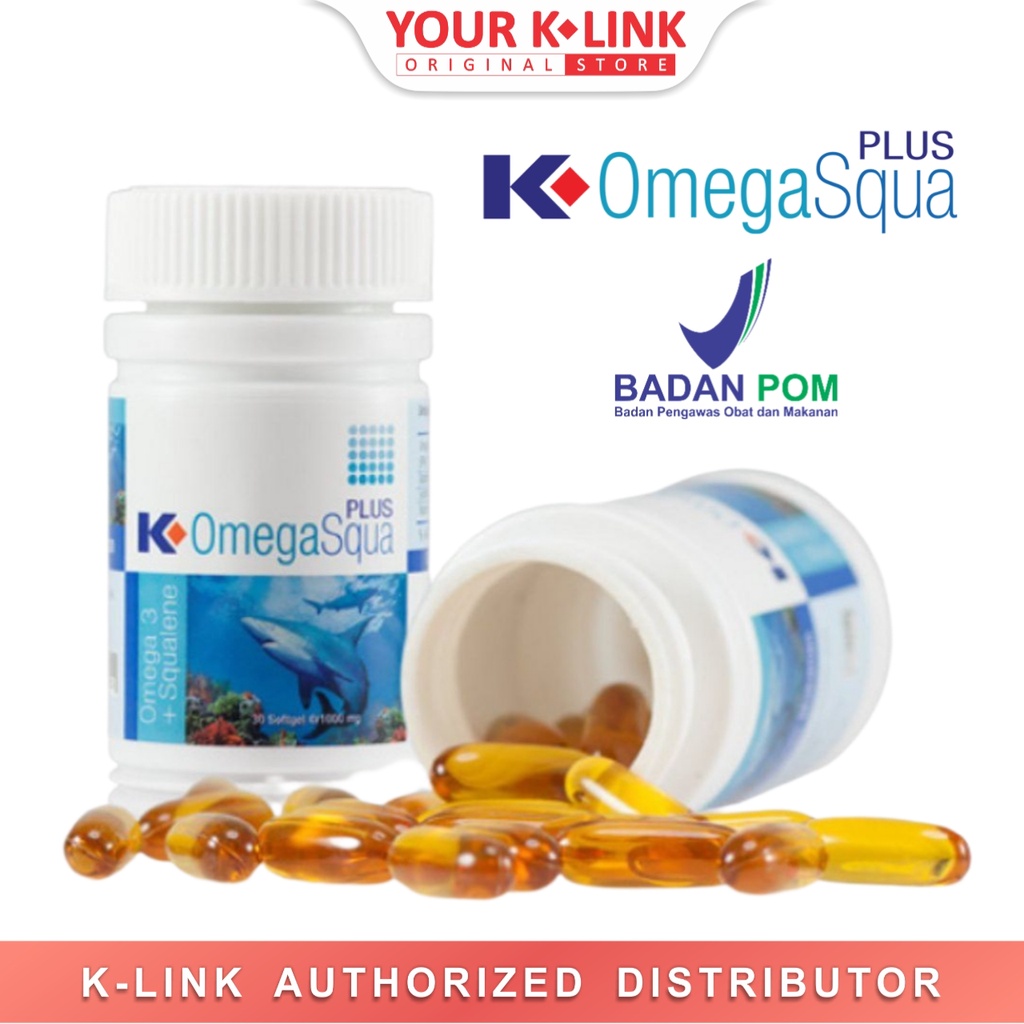 

Kapsul Omega 3 Squalene K Omega Squa Plus Original