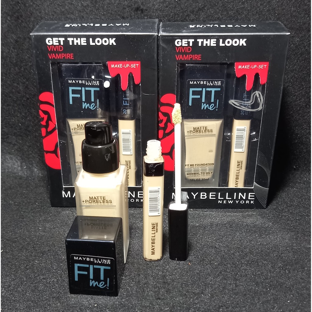 PROMO!!!PAKET MAYBELLINE FOUNDATION&amp;CONCEALER