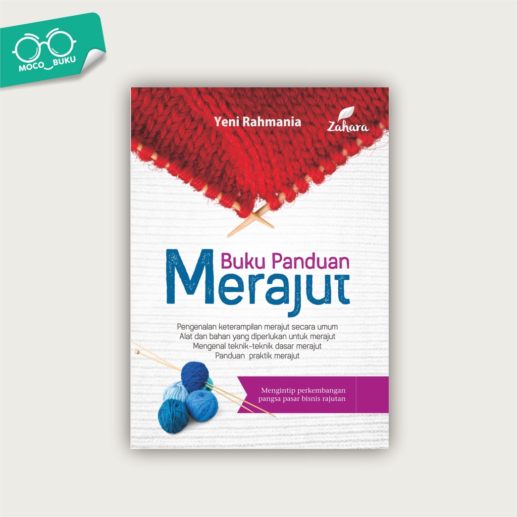 Jual BUKU PANDUAN MERAJUT - YENI RAHMANIA - ORIGINAL | Shopee Indonesia