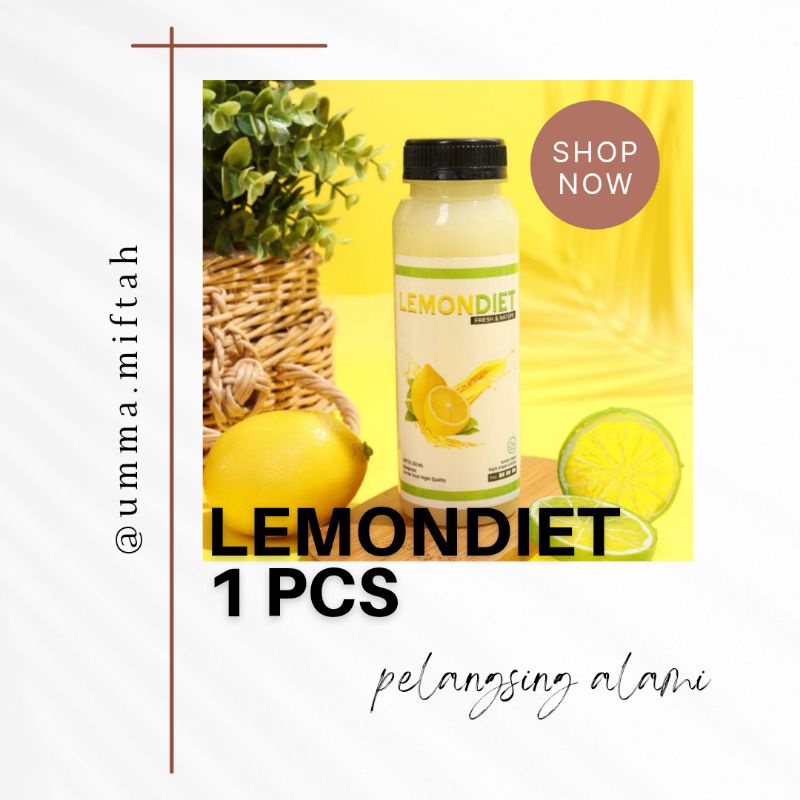 

Lemon Diet | Sari Lemon | Murni 100% | Pelangsing Alami | Vitamin C