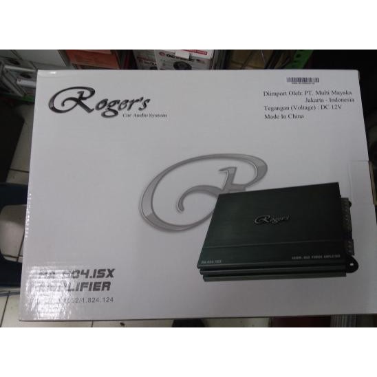 Diskon power 4 channel rogers by alpine Diskon