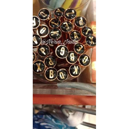 

Terlaris Bolpen Balpoint Balpoin Pulpen Typo Original Inisial Alfabet Huruf MURAH.,..