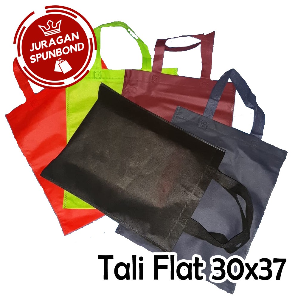 

Tas Spunbond 30x37 cm Flat Kantong Promosi Seminar Event Polos Murah