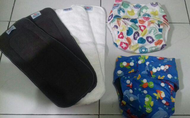 Paket murah Clodi Babyland Snap bamboo asli original