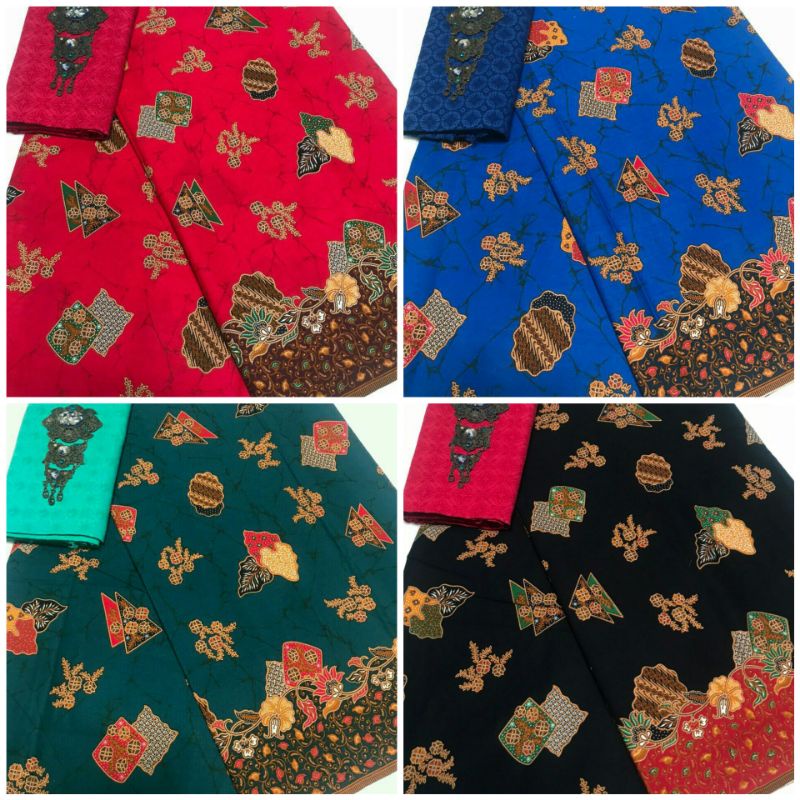 Kain Batik Cibulan Hitam Manis H santoso | Unggul Jaya | pekalongan | katun primisima