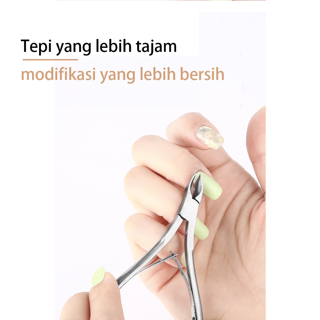 Tang Kuku Kutikula, Gunting Capit Kutikula Kuku Jempol Pedicure Medicure