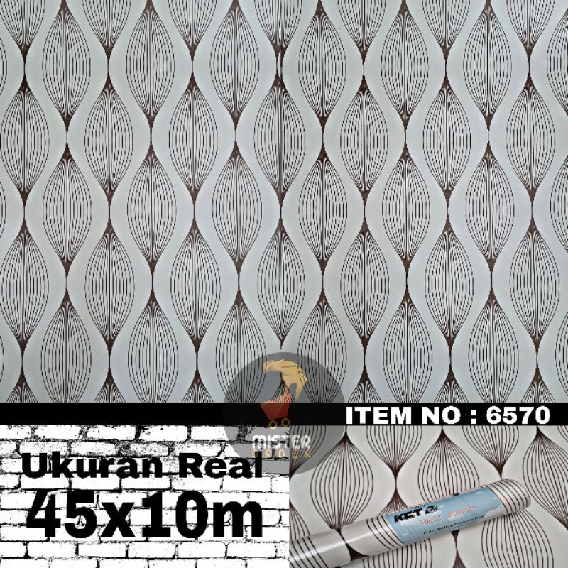 [COD] WALPAPER DINDING MOTIF STIKER DINDING 45x10METER