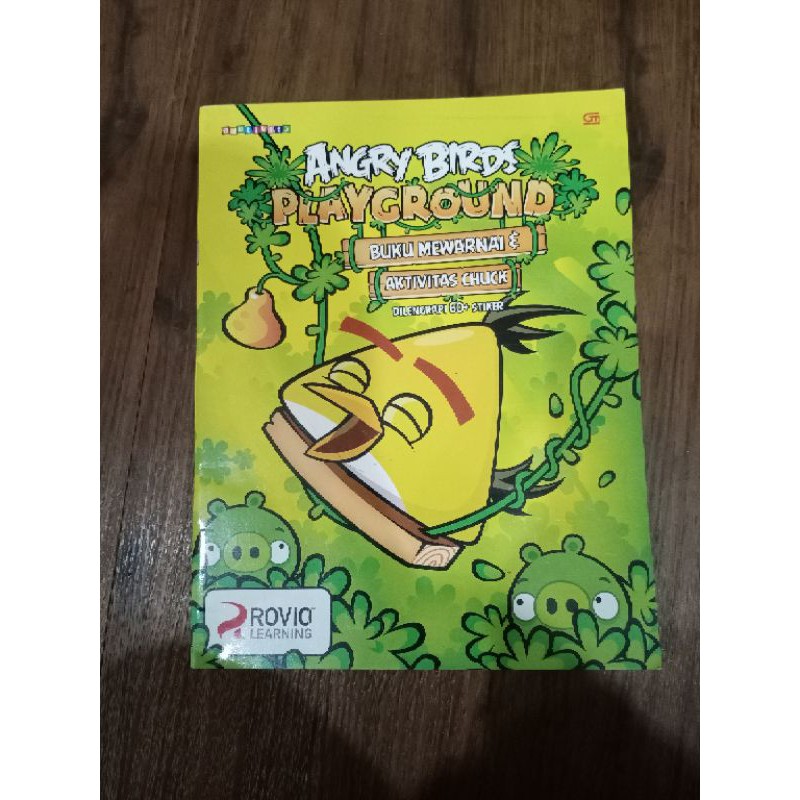 Angry Birds Playground buku aktivitas dan buku mewarnai