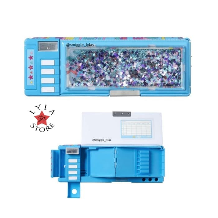 

SMIGGLE SPLISH WATER FILLED POP OUT PENCIL CASE KOTAK PENSIL SMIGGLE