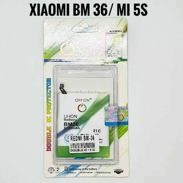 Baterai Batre Batere Double Power OFFON Xiaomi BM36 BM 36 Xiaomi Mi 5S Mi5S Original Battery