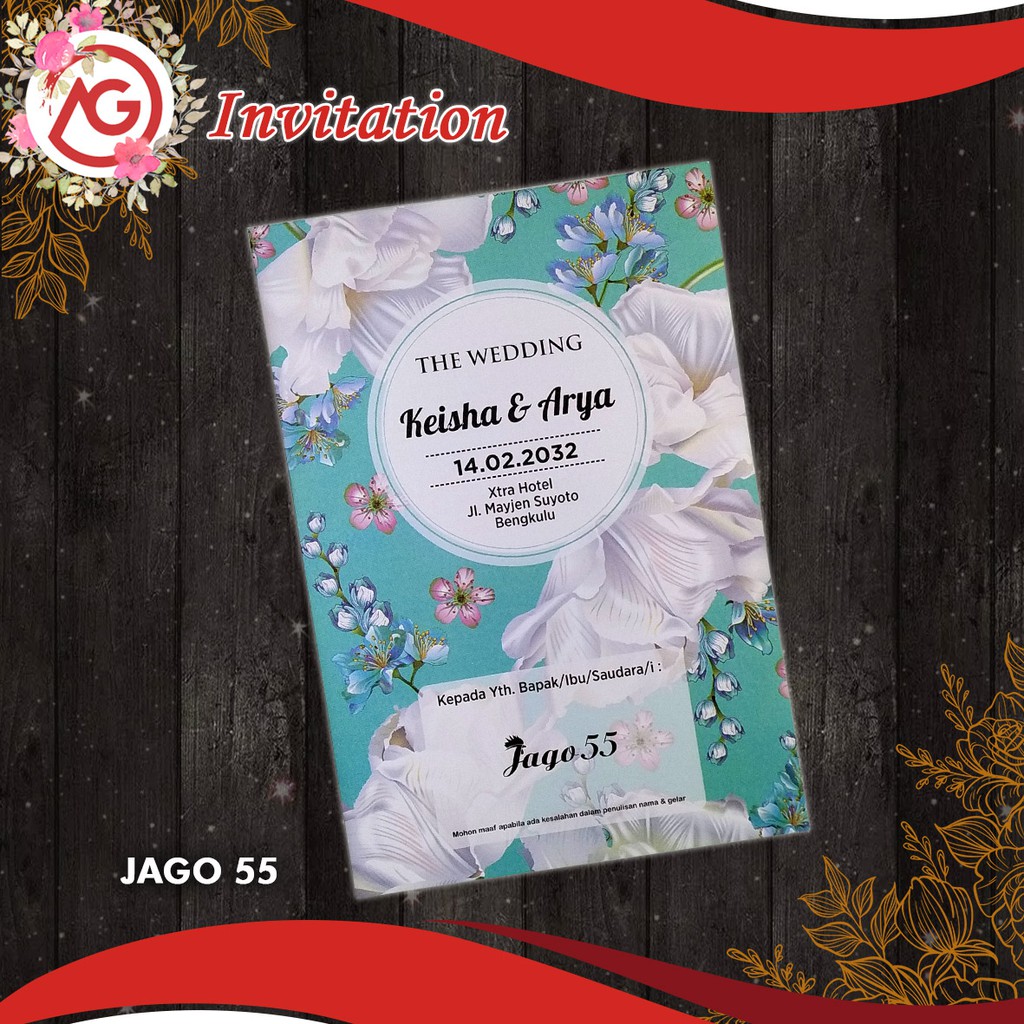 Blangko Undangan Jago 55