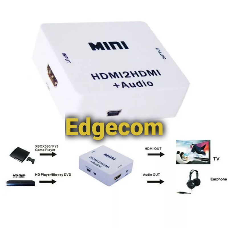 HDMI to HDMI Audio Extrator