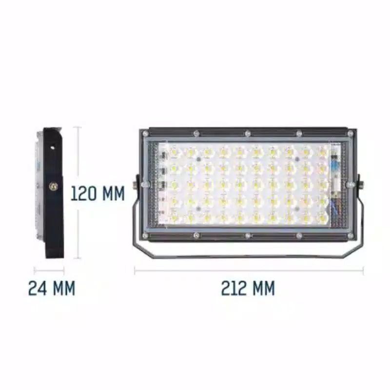 LAMPU SOROT/ TEMBAK LED SLIM 50watt/ FLOODY LIGHT 50WATT 220V