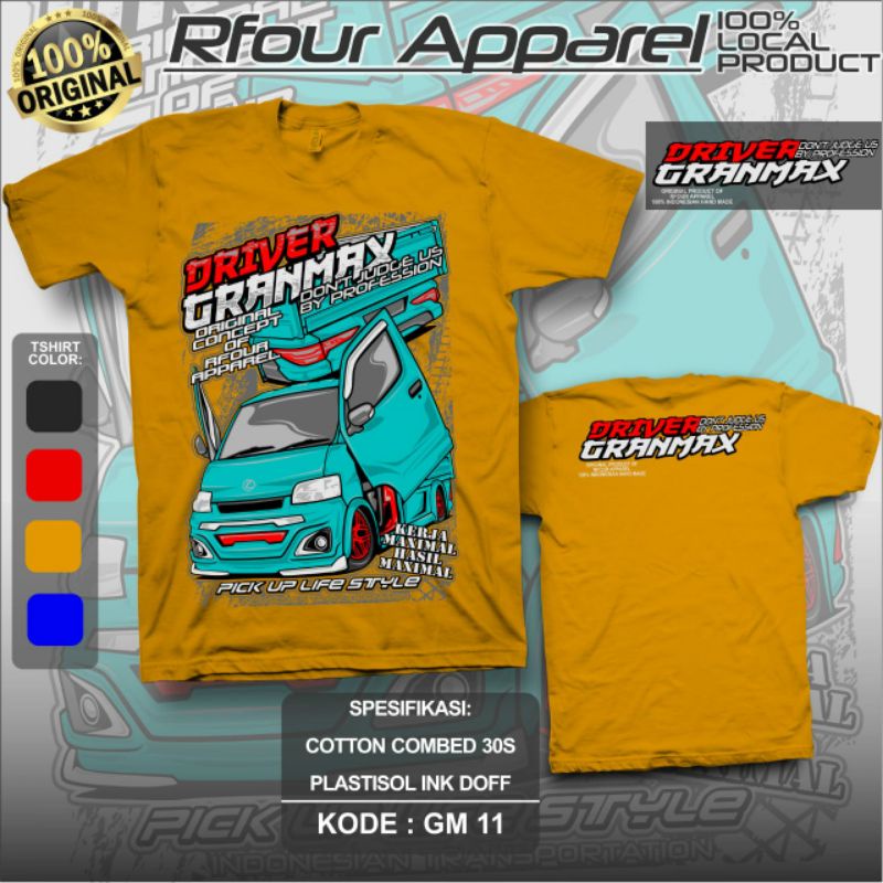 Kaos Driver Muda GRAND MAX Mania