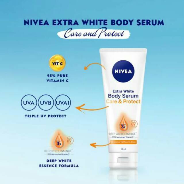 Nivea Care &amp; Protec Serum 180 ml