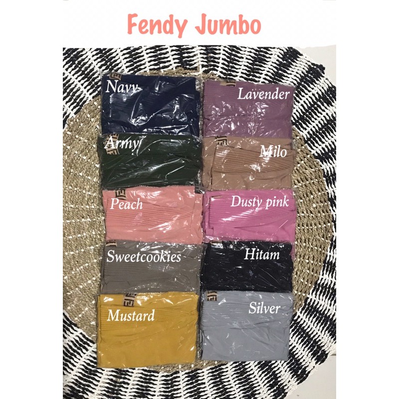 Khimar Fendyy Jumbo Jersey Super